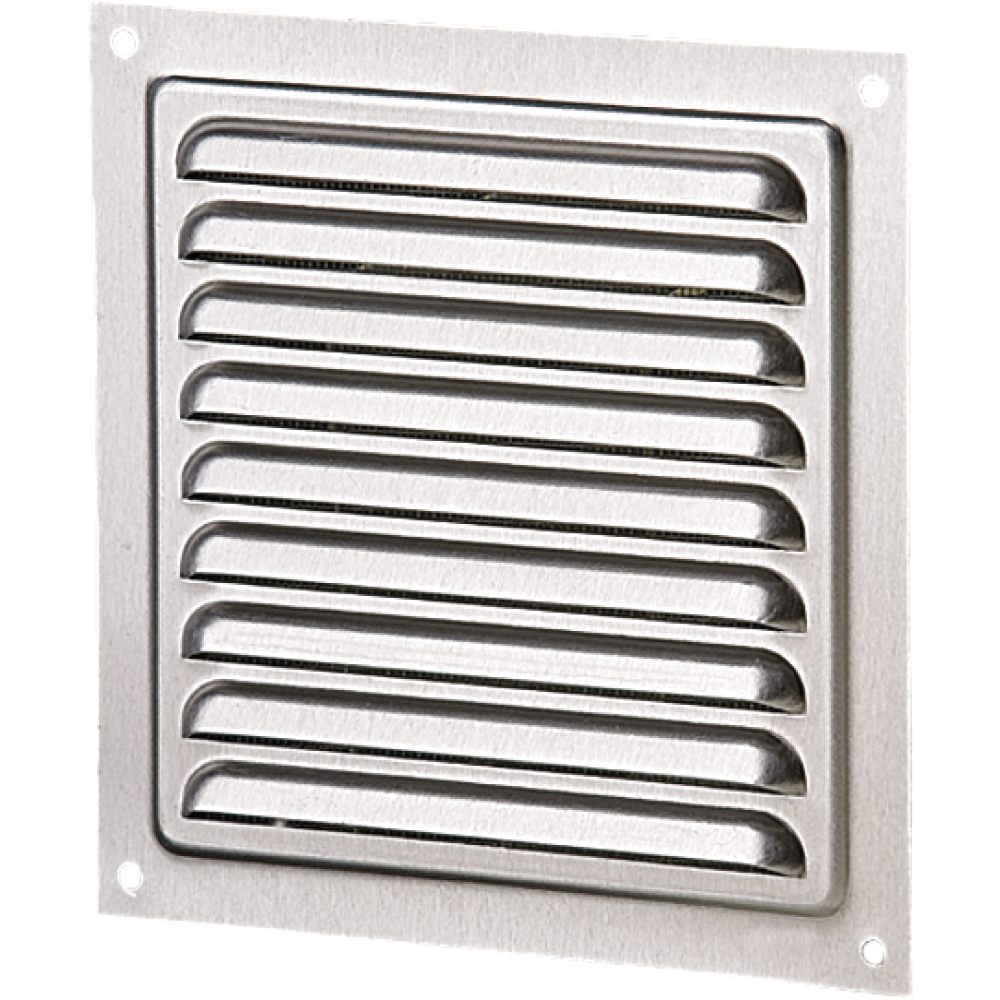 Blauberg Abdeckgitter Decor M 125x125mm, Metall