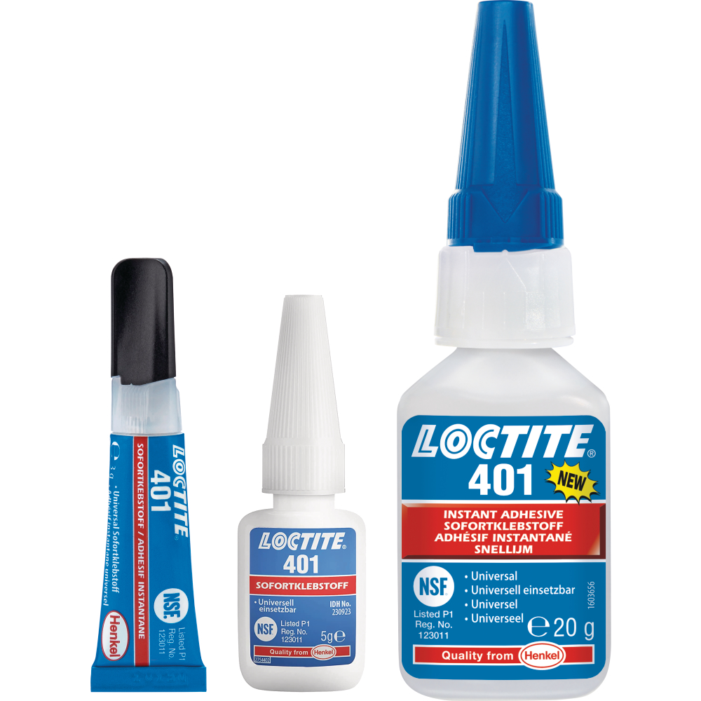 Loctite® 401 Sekunden-Klebstoff flüssig Tube 3g