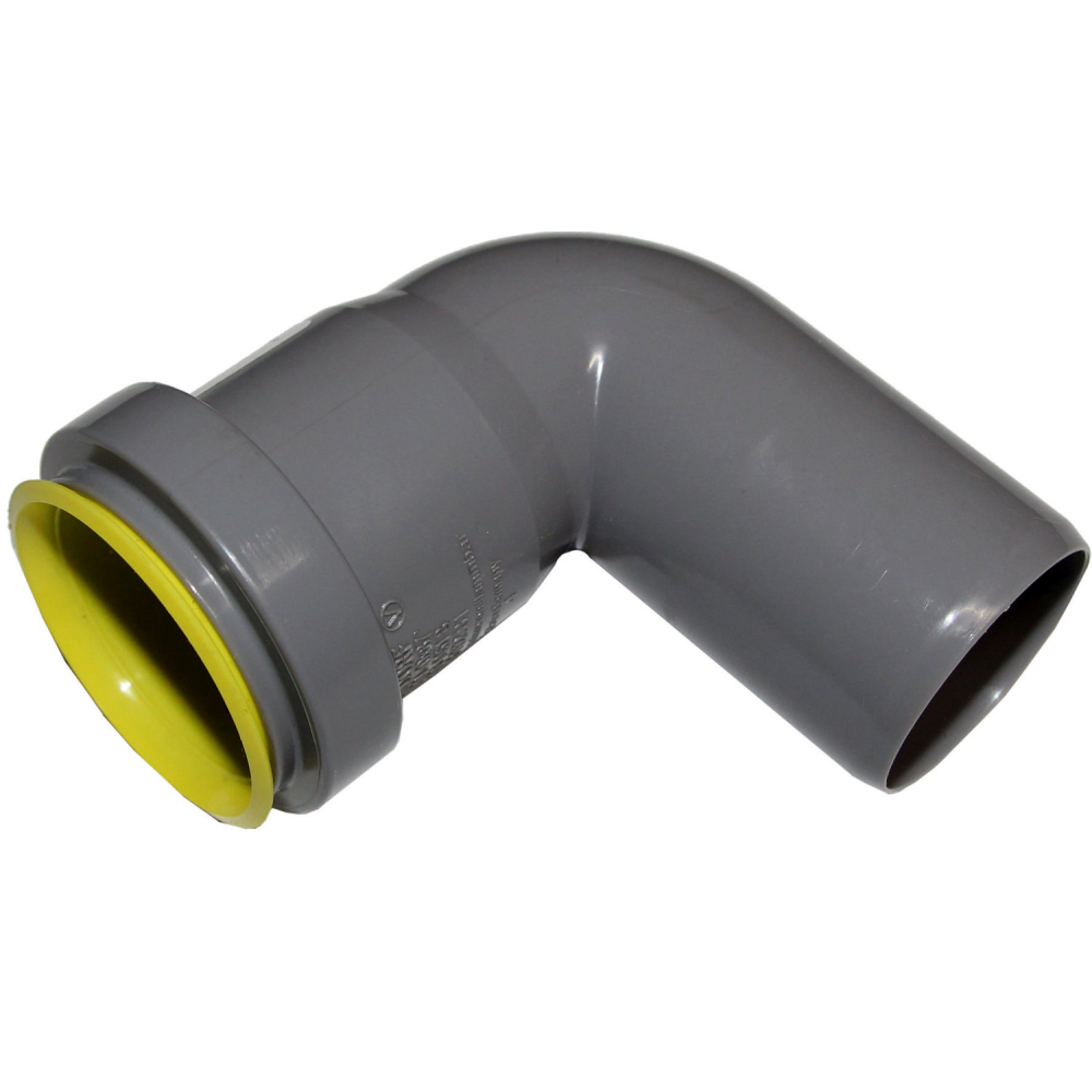 Wolf Bogen DN40 87Gr aus Polypropylen, für MGK
