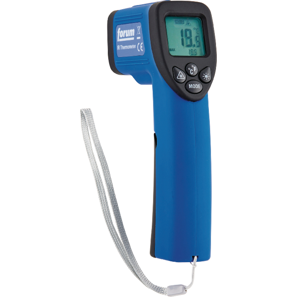 FORUM Infrarot-Thermometer -50 bis 550 Grad C
