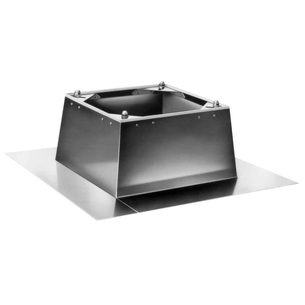 Wolf Flachdachsockel ZBS 400Gr C für ER-RDM 56-71..-..-.. u. DVH/DLH 125