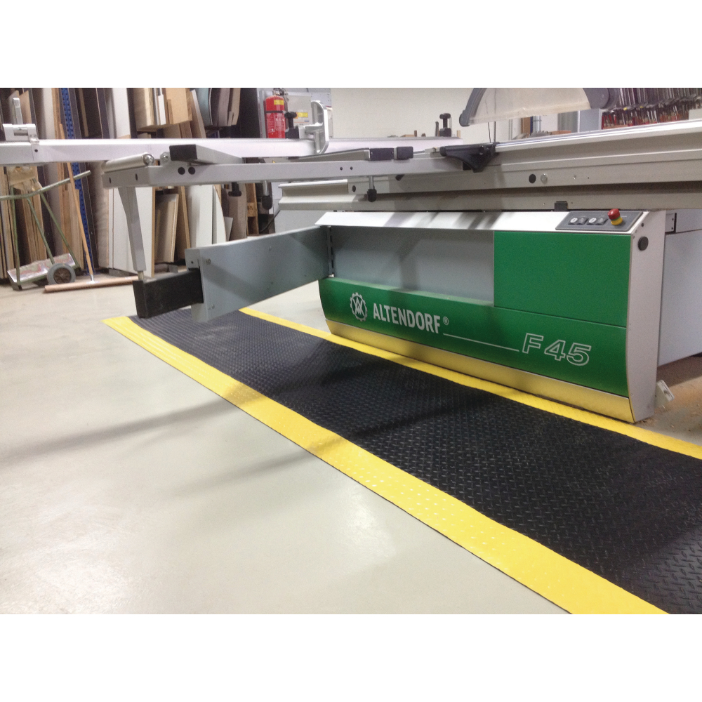 Anti Ermüdungsmatte Breite 90 cm schwarz
