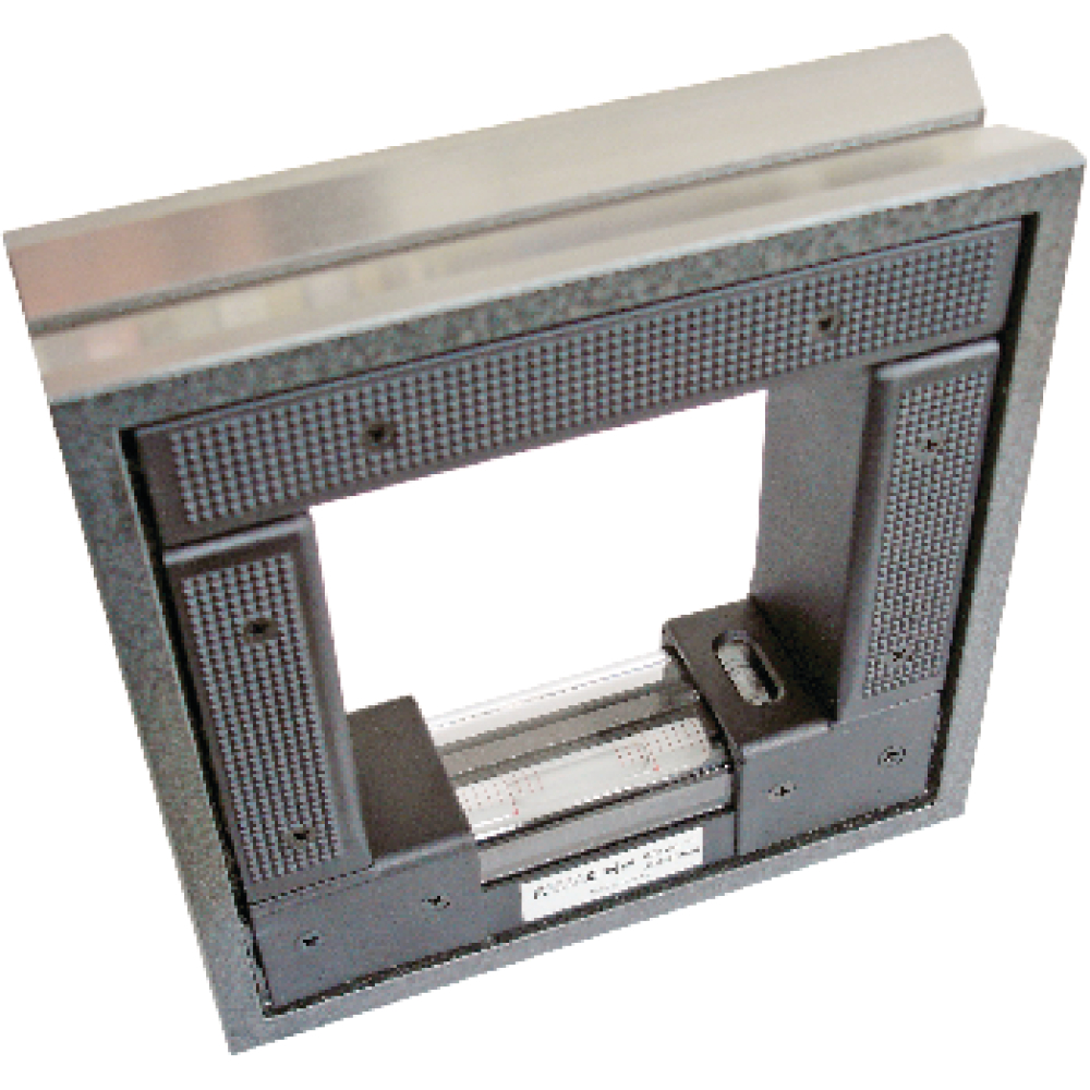 Rahmen-Richtwasserwaage 200x200mm/0,1mm/m ROECKLE
