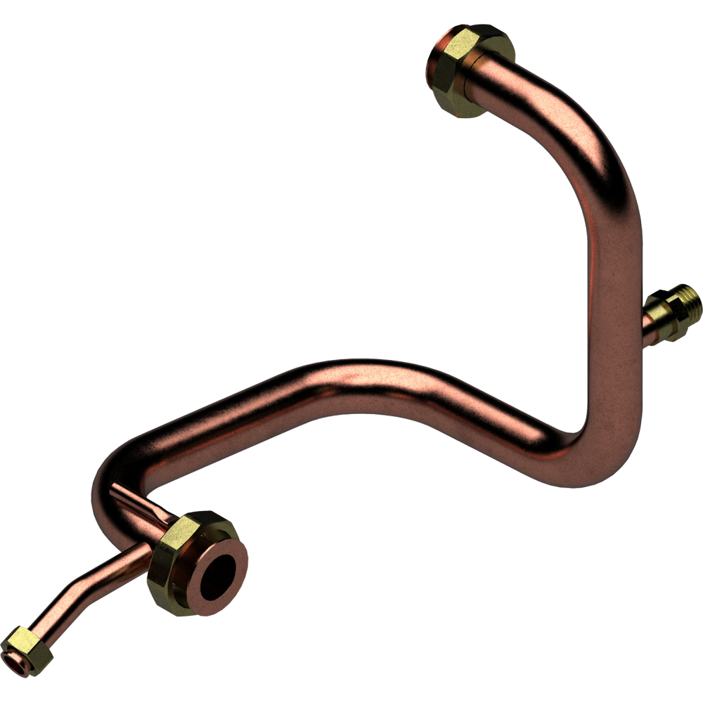 BOSCH Ersatzteil TTNR: 8738216082 Verbindungsrohr (Pumpe-Ventil)