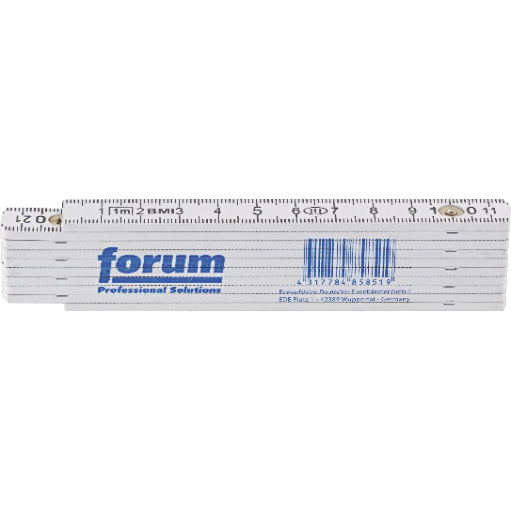 FORUM Kunstst.-Gliedermaßstab 1m