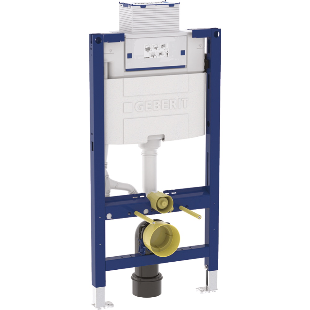 Geberit Wand-WC-Element Duofix H 98cm, Bet ob./v., m Omega UP-SPK 12cm
