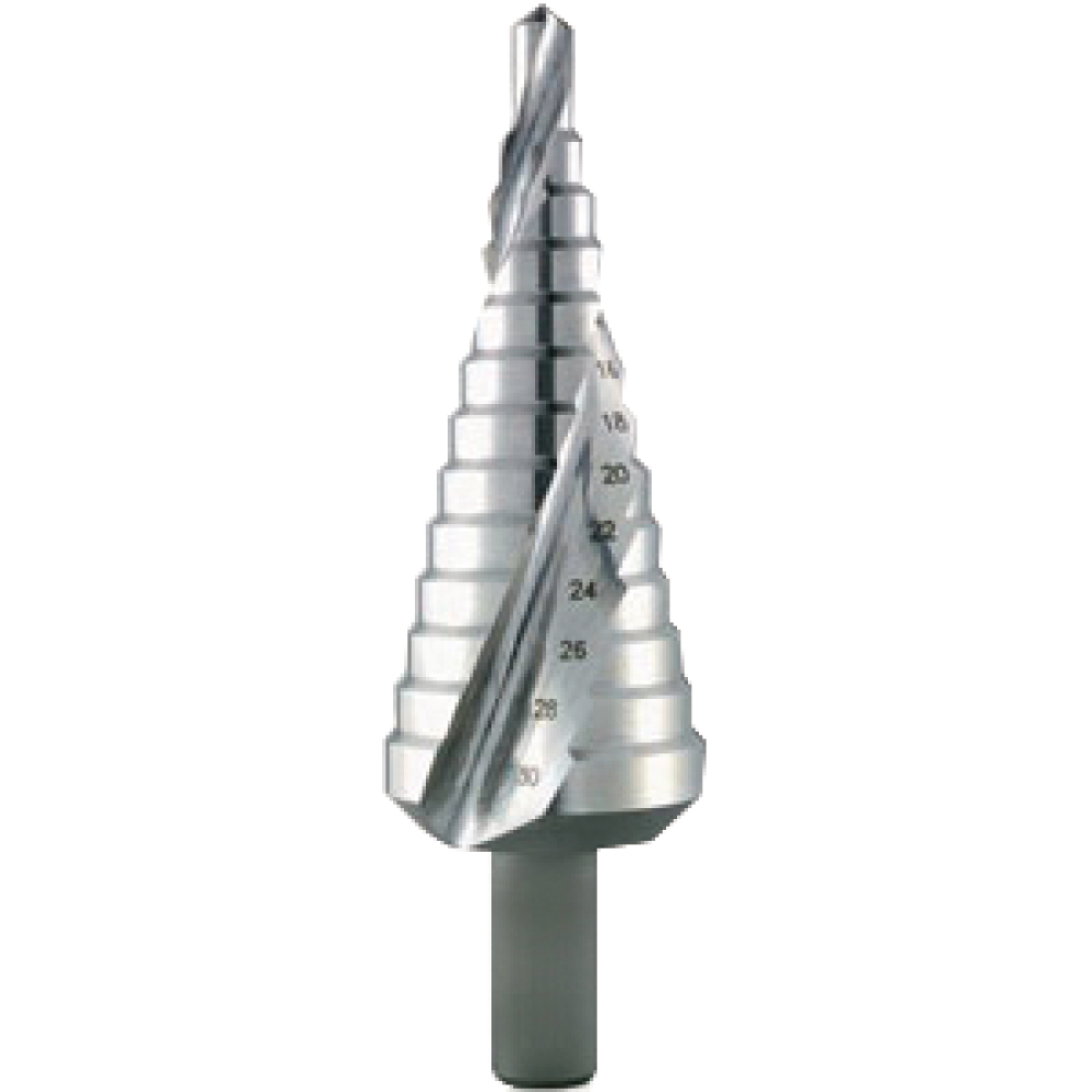 Stufenbohrer HSS spiralgenutet