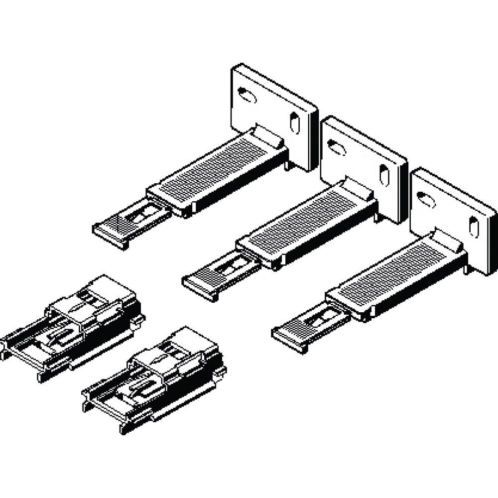 Viega Halterung Prevista Pure 8580.41 für 3 S aus Stahl verzinkt