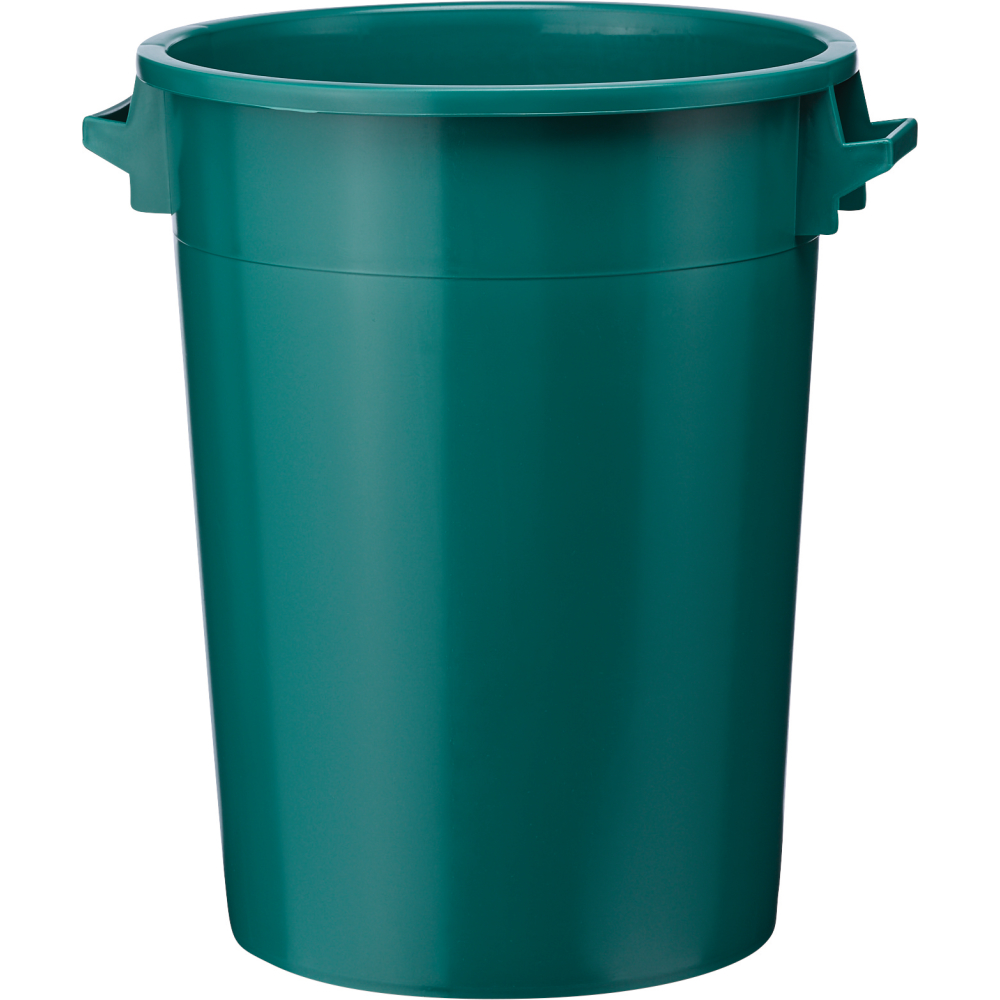 Kunststoff-Tonne grün Inhalt: 100 Liter