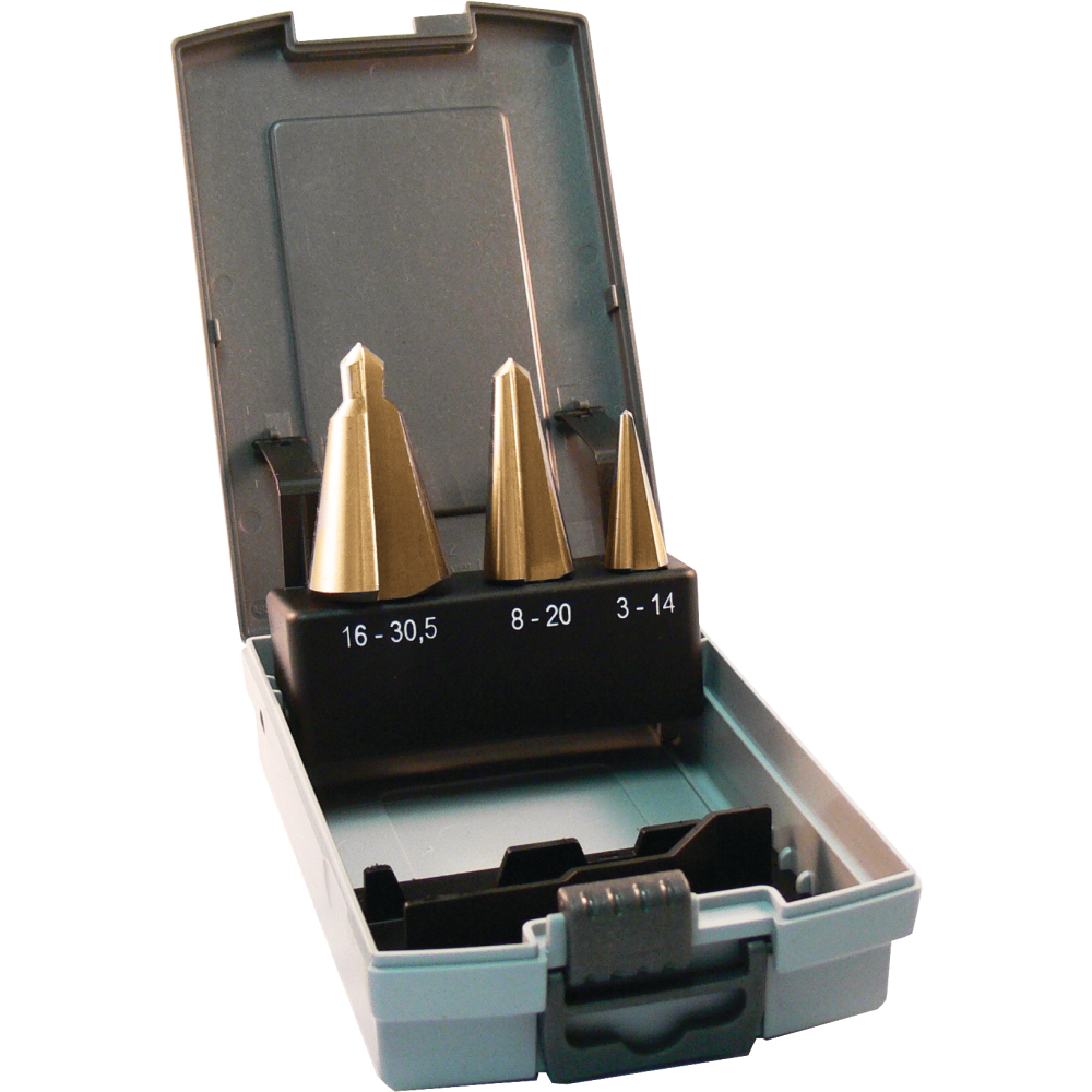 Schälbohrer-Set HSS-Co 3-14, 8-20, 16-30,5mm