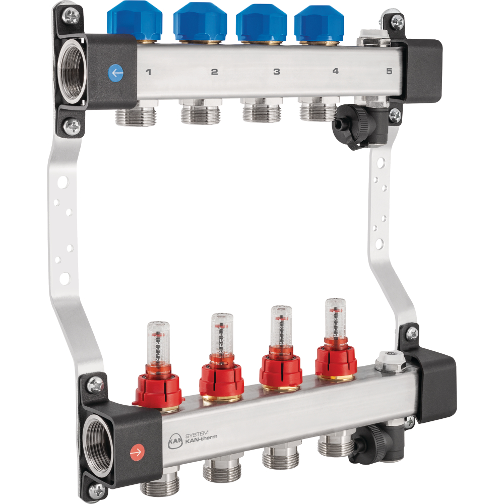 Heizkreisverteiler Edelstahl InoxFlow USFA