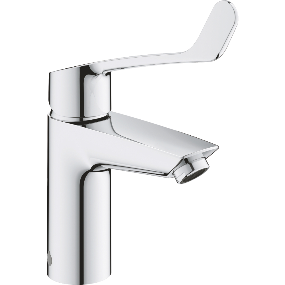Waschtischarmatur Eurosmart 23984_3 S-Size Verbrühschutz langer Hebel chrom