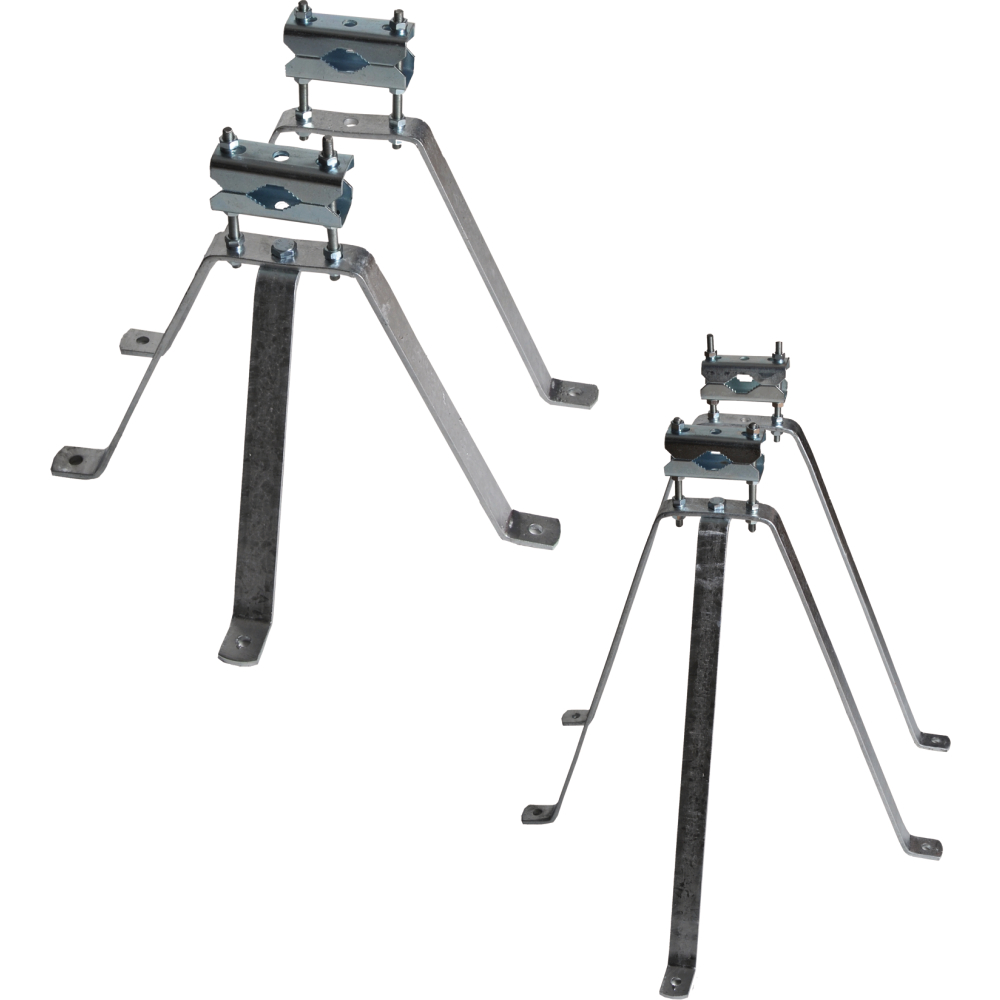 Mastbügelgarnitur-Set MN03-01 Wandabstand 500mm
