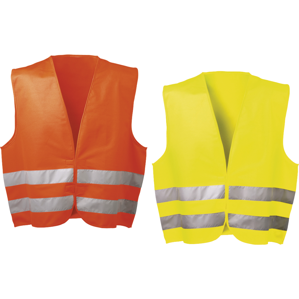 Warnweste HARALD Polyester EN 471 Klasse 2 gelb