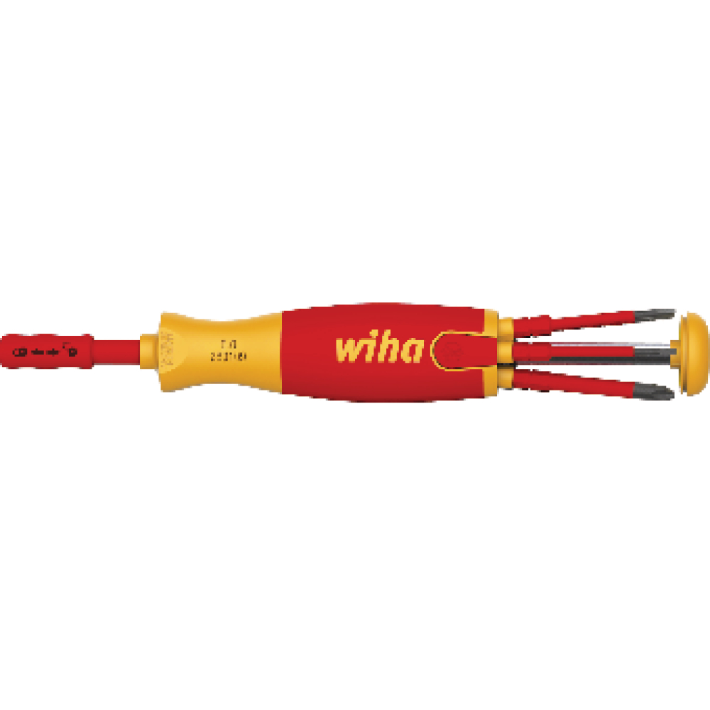 Wiha VDE-Magazin-Bithalter LiftUp electric Schl./PZ/XENO 6-teilig