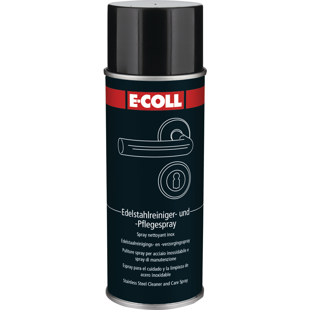 E-COLL Edelstahlreiniger- und -pflegespray 400ml