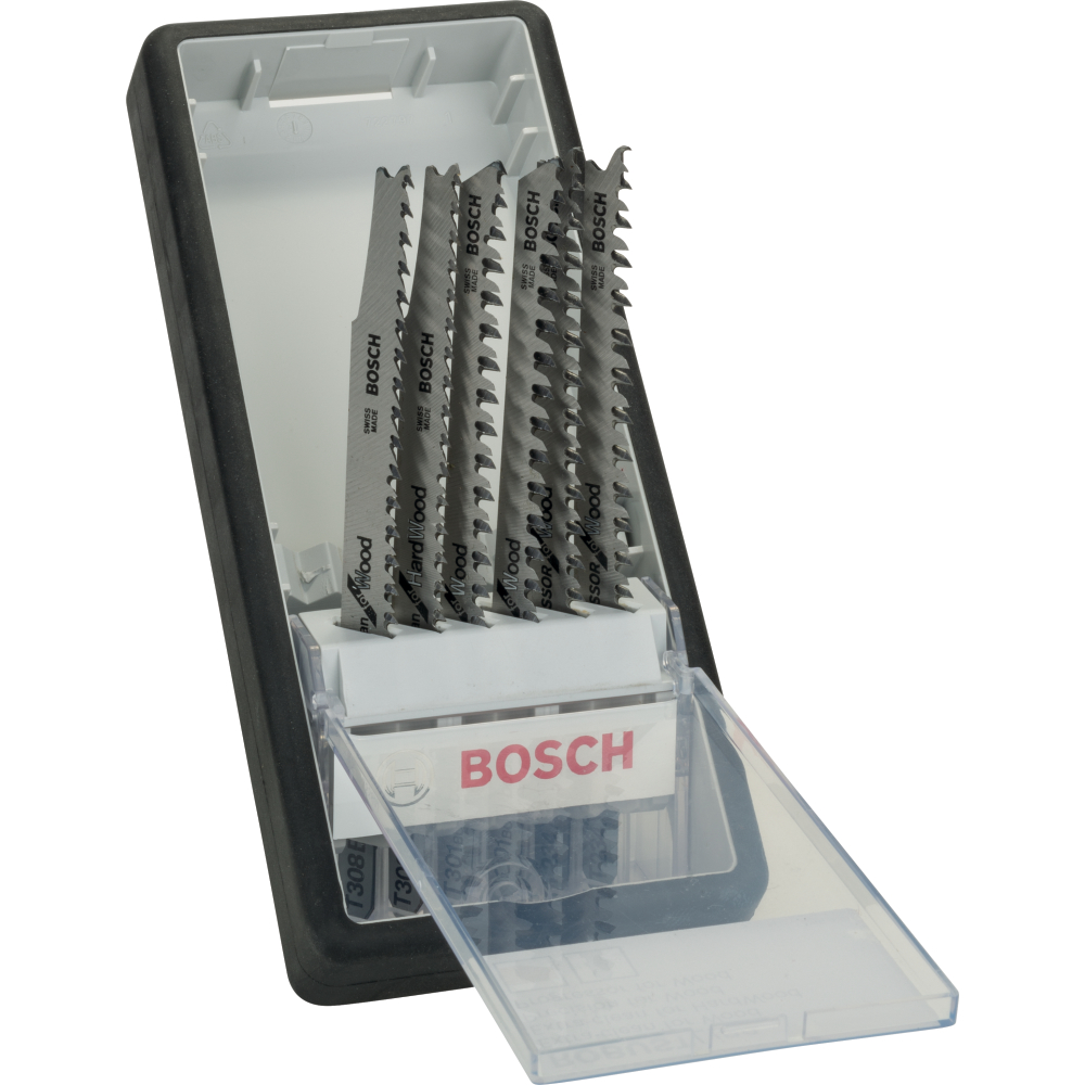 Bosch Stichsägeblatt-Set Robust Line Holz-Expert 6-tlg.