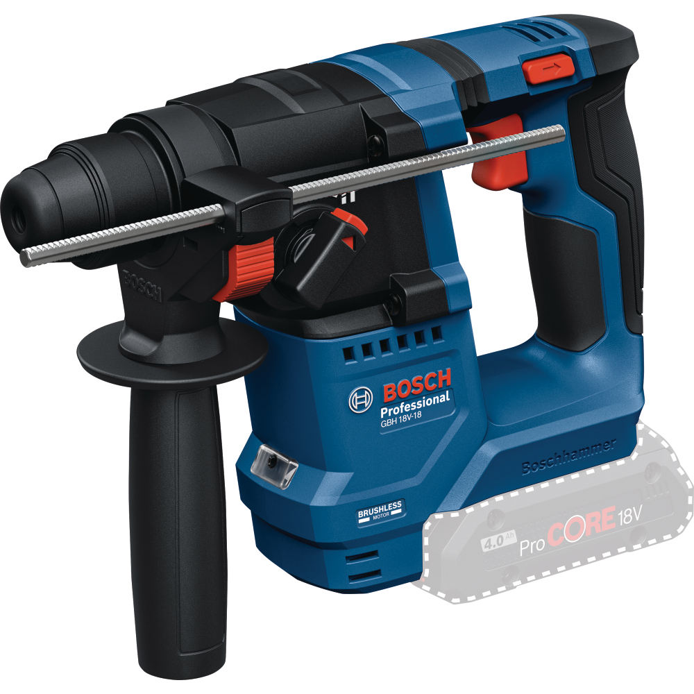 Bosch Akku-Bohrhammer mit SDS plus GBH 18V-18