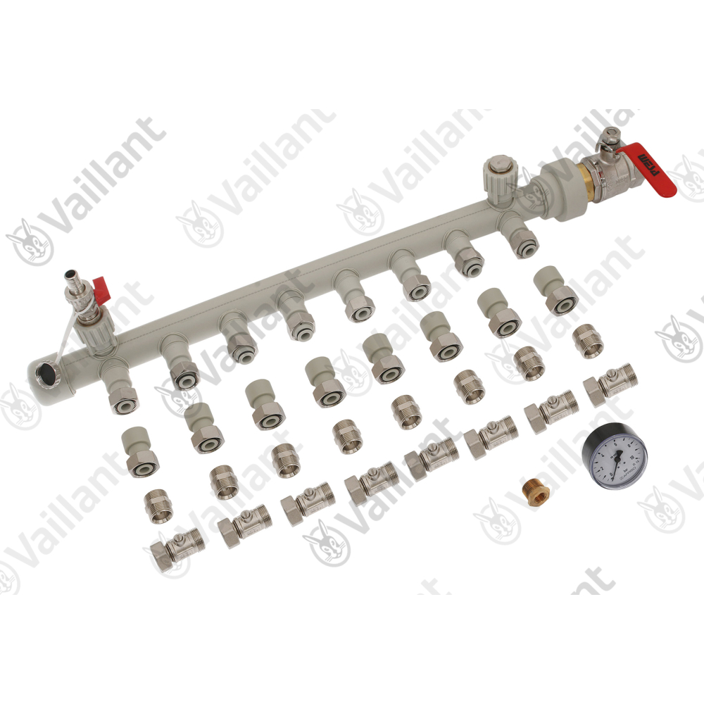 Vaillant Verteilerrohr, Sammler 8fach Vaillant-Nr. 0020025723