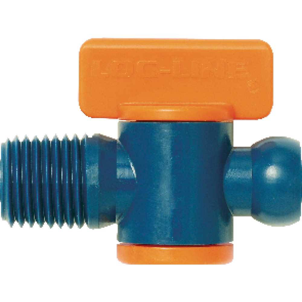 Abstellhahn 2-teilig für Kühlmittelschlauch 1/4"