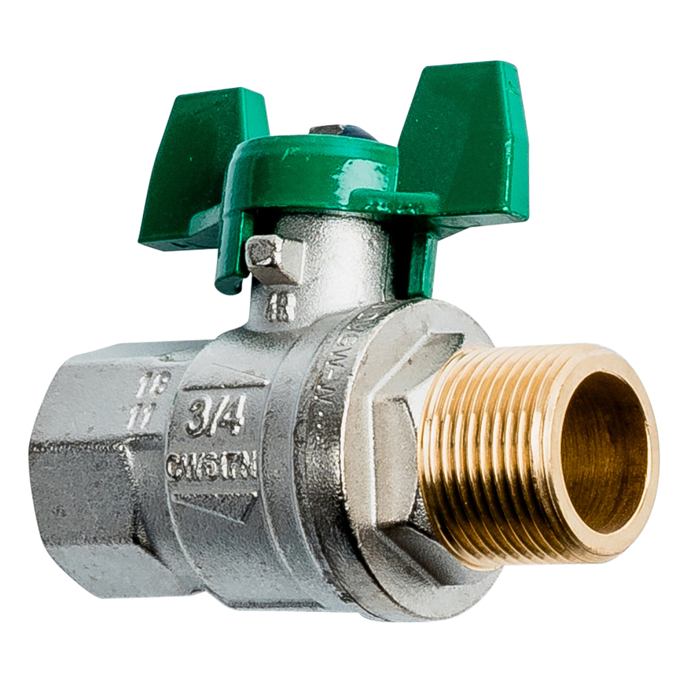 Wolf Kugelhahn 3/4" DVGW