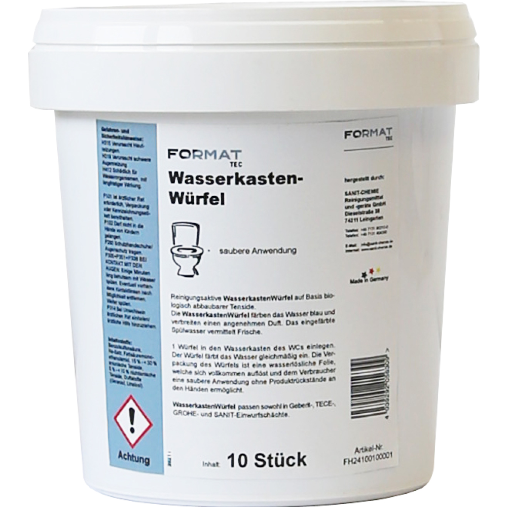 FORMAT Tec WasserkastenWürfel DOSE