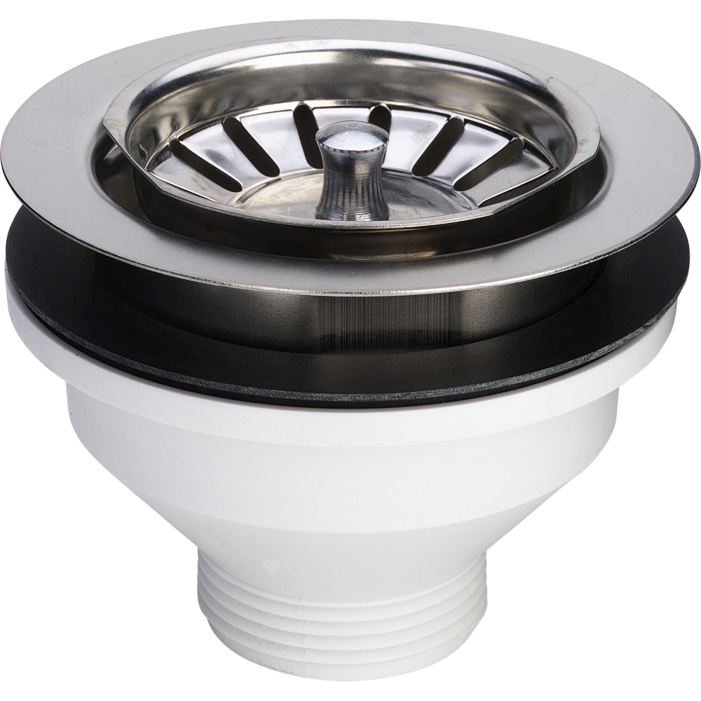 Viega Ablaufventil 7128 G1 1/2xDN114,5,Körb.ES h.