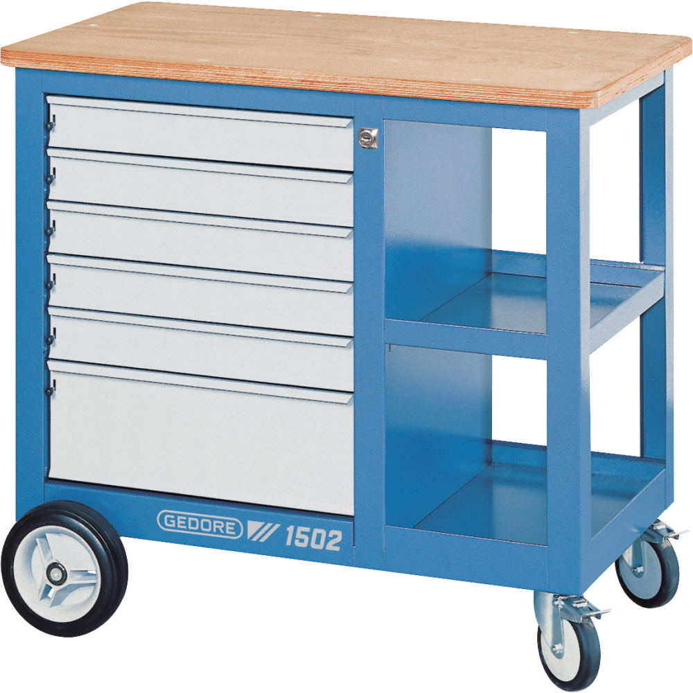 Rollwerkbank 1502 950x870x550mm 6S.GEDORE