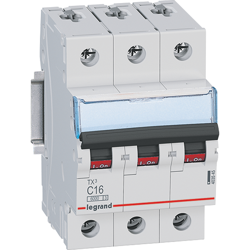 Legrand Leitungsschutzs. TX³ C-Charak. 16A 3-pol.