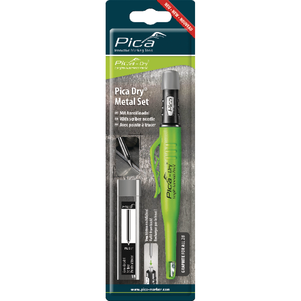 Pica-Dry Metal Set mit Anreißnadel Pica