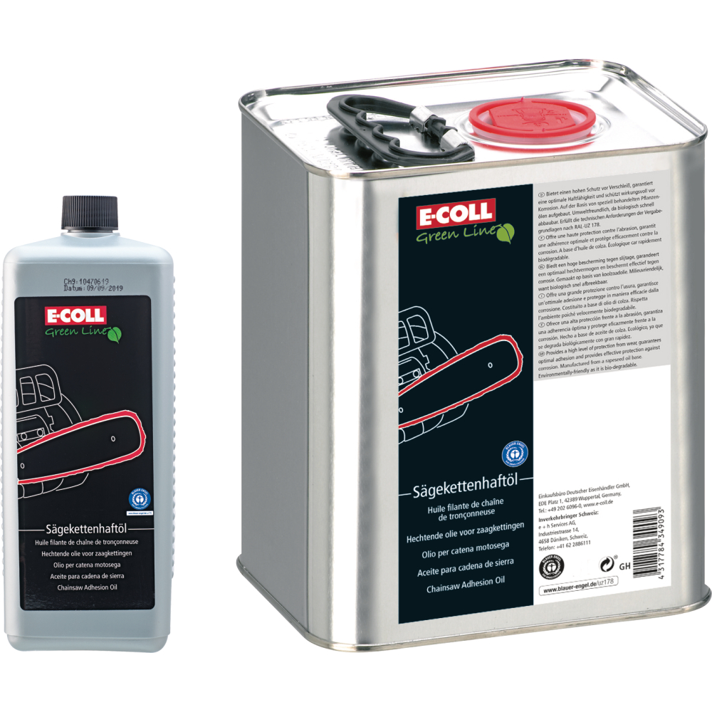 E-COLL Sägekettenhaftöl UWS 1L Flasche
