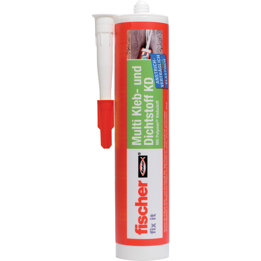 fischer Multi Kleb- und Dichtstoff KD-290 weiß