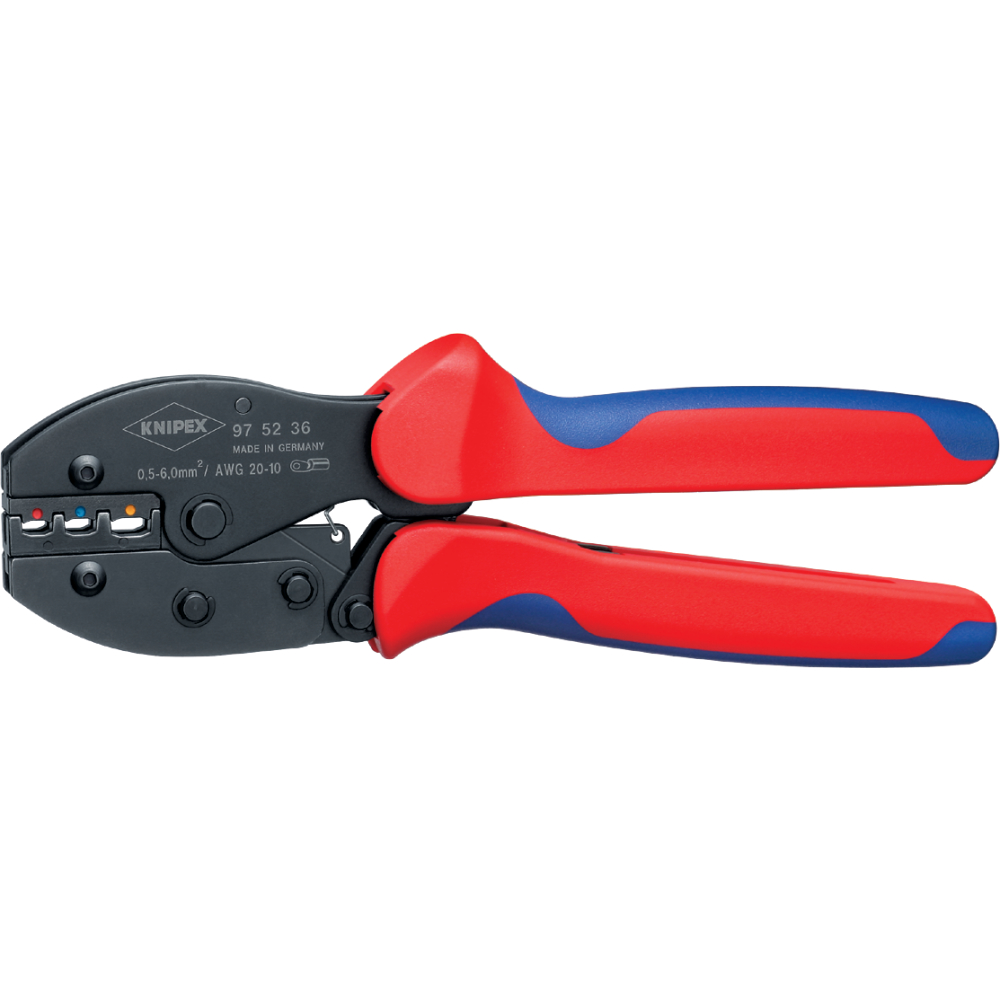 Crimp-Hebelzange Knipex isol. Kabelsch. 0,5x6qmm