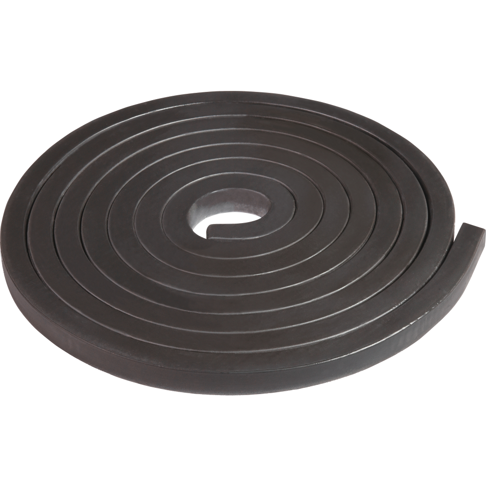 Bentonitquellband 25x20 mm aus Natriumbentonit; Farbe schwarz