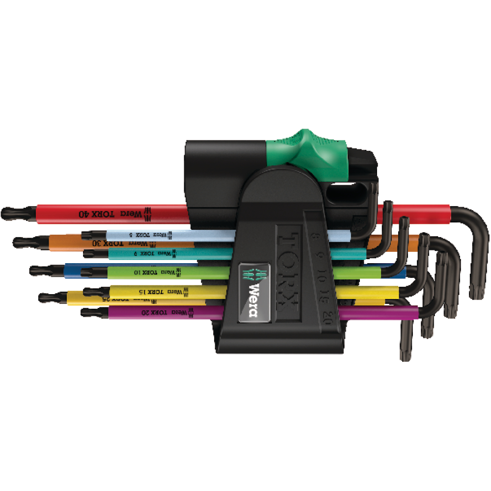 Winkelschraubendr.-Satz 9tlg. Multicolor Wera