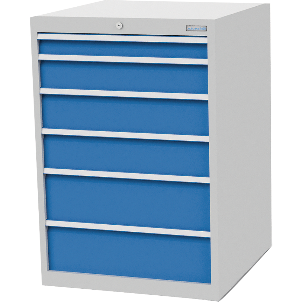 Schubladenschrank 705 6 Sbl. VA