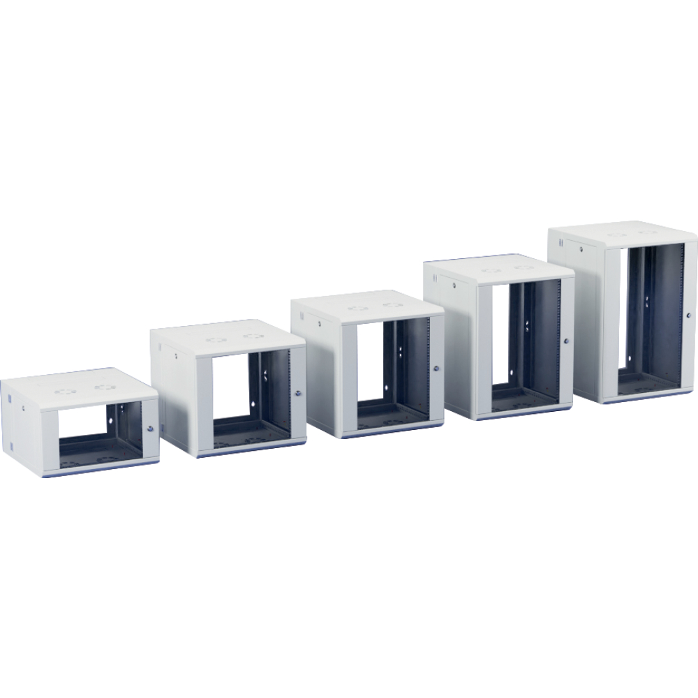 19" Wandschrank Z-CUBE 1-teilig 15HE 767x600x600mm