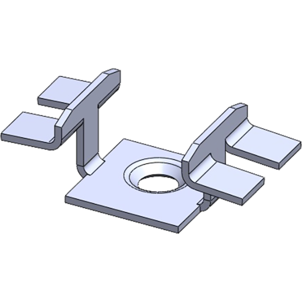 Montageclip TTE-S 4mm für Terrassendiele lyx® (200 Stück)
