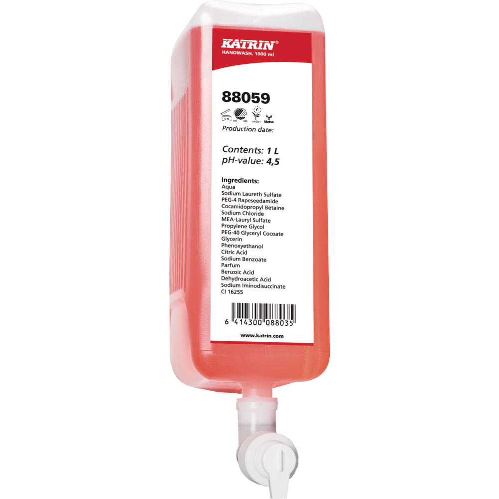Katrin Handwaschseife 6x1 ltr. inkl.Pumpe