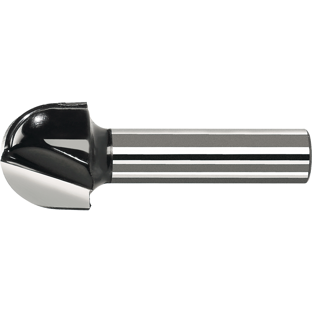 Bosch Hohlkehlfräser PRO zweischneidig R 4, Schaft 8 mm