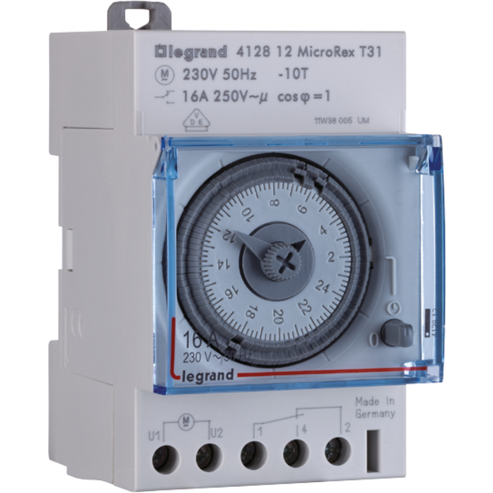 Legrand Tagesschaltuhr MicroRex T31 analog