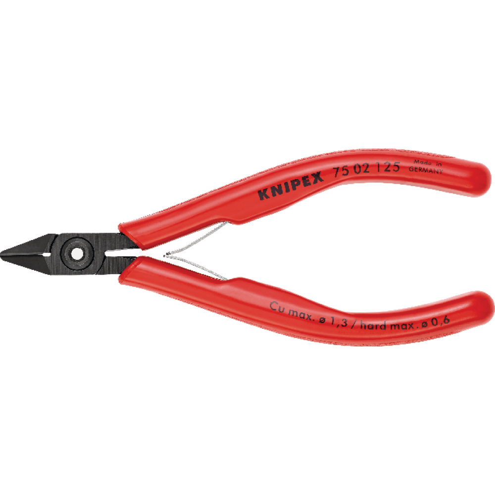 Seitenschneider Elektronik mit Fase 125mmKNIPEX