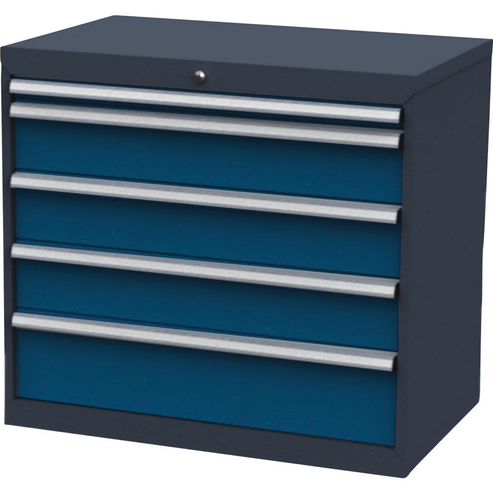 Schubladenschrank FS9 5S H820mm RAL7016/5010FORUM