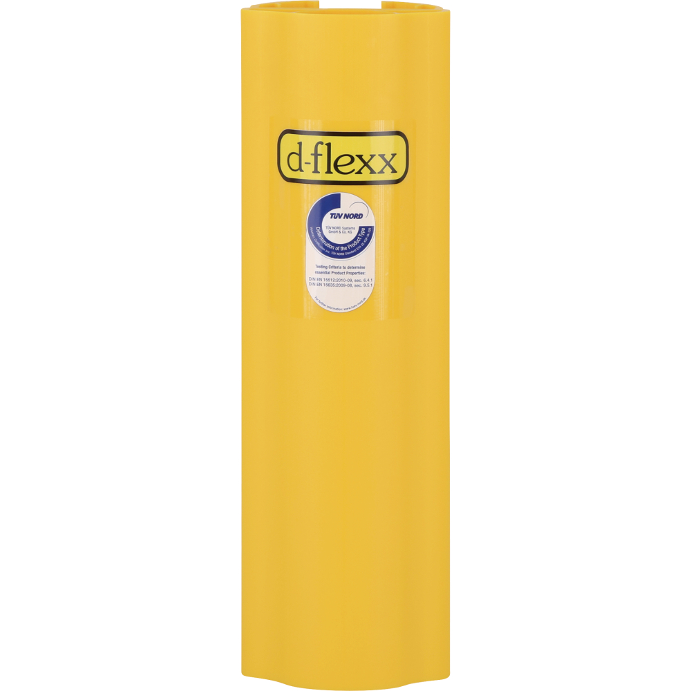Regalanfahrschutz Alfa d-flexx gelb H400 mm B100-125 mm