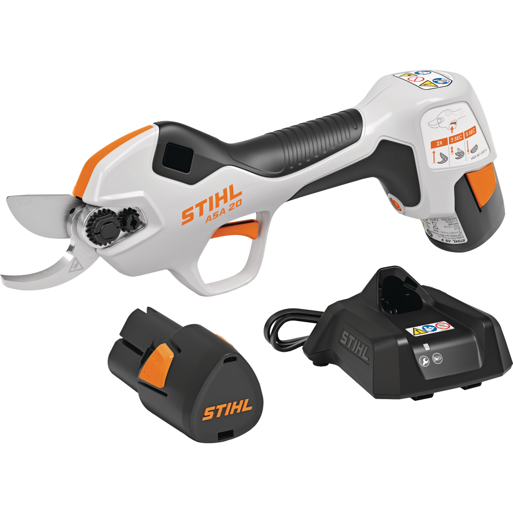 STIHL Akku-Astschere ASA 20 AS-System Set mit Akku AS2 und Ladegerät AL1
