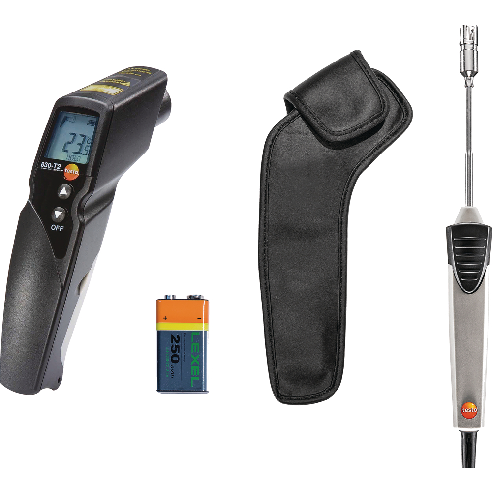 Infrarot-Temperaturmessgerät-Set testo 830-T2