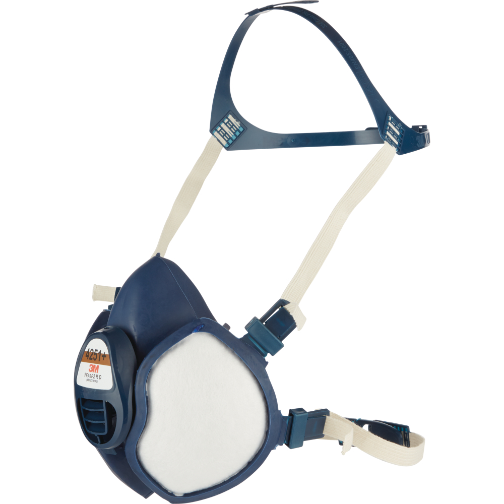 3M Wartungsfreie Mehrweg-Halbmaske 4251+ FFA1P2 R D Filter