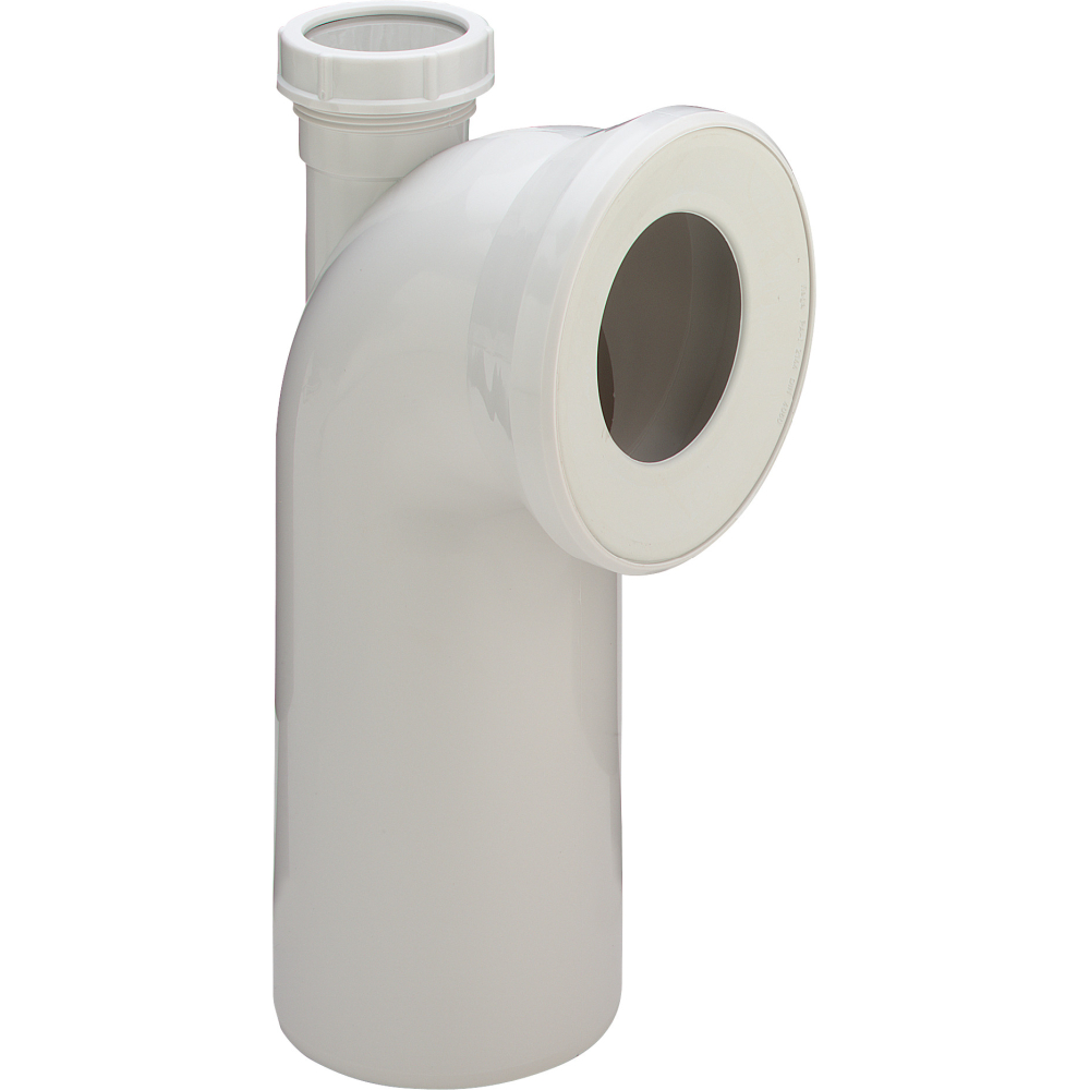 Viega WC Anschlussbogen 90 Grad 3811.1 in 50mm Kunststoff weiss