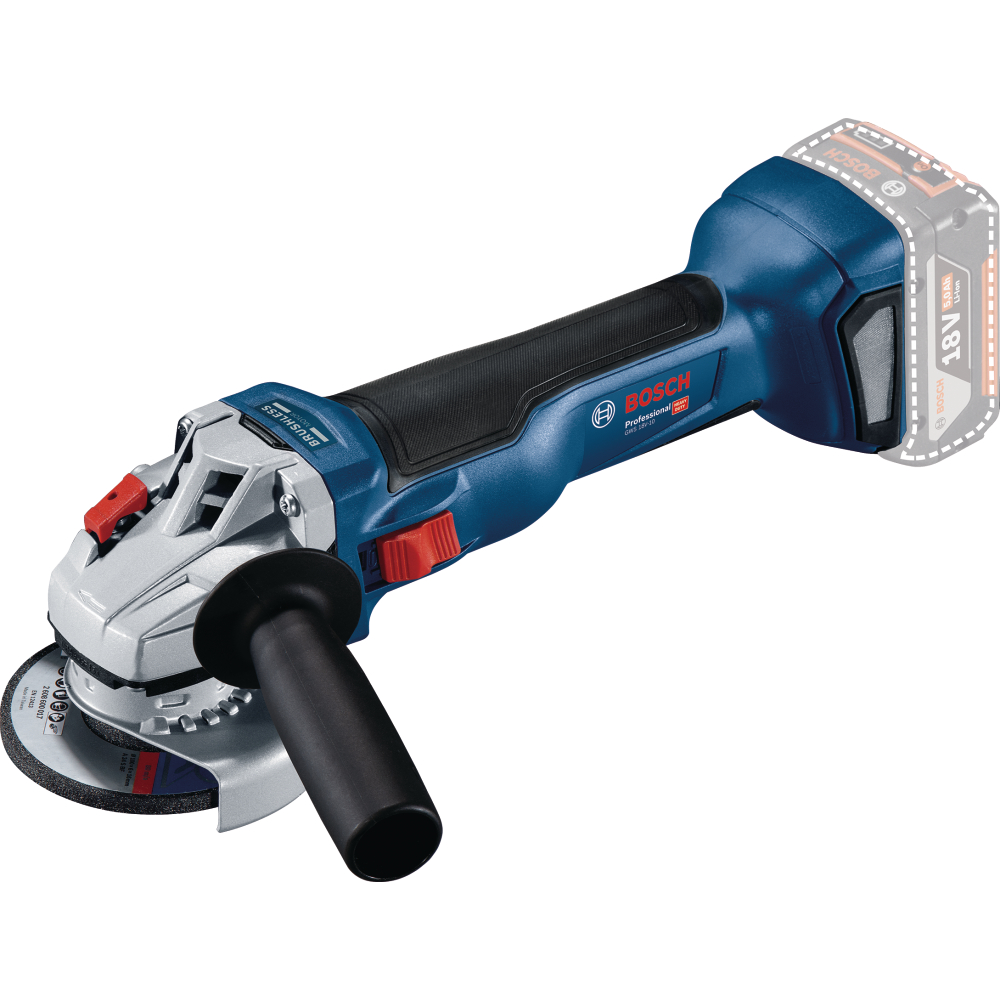 Bosch Akku-Winkelschleifer 18V c&g GWS 18V-10 125mm solo