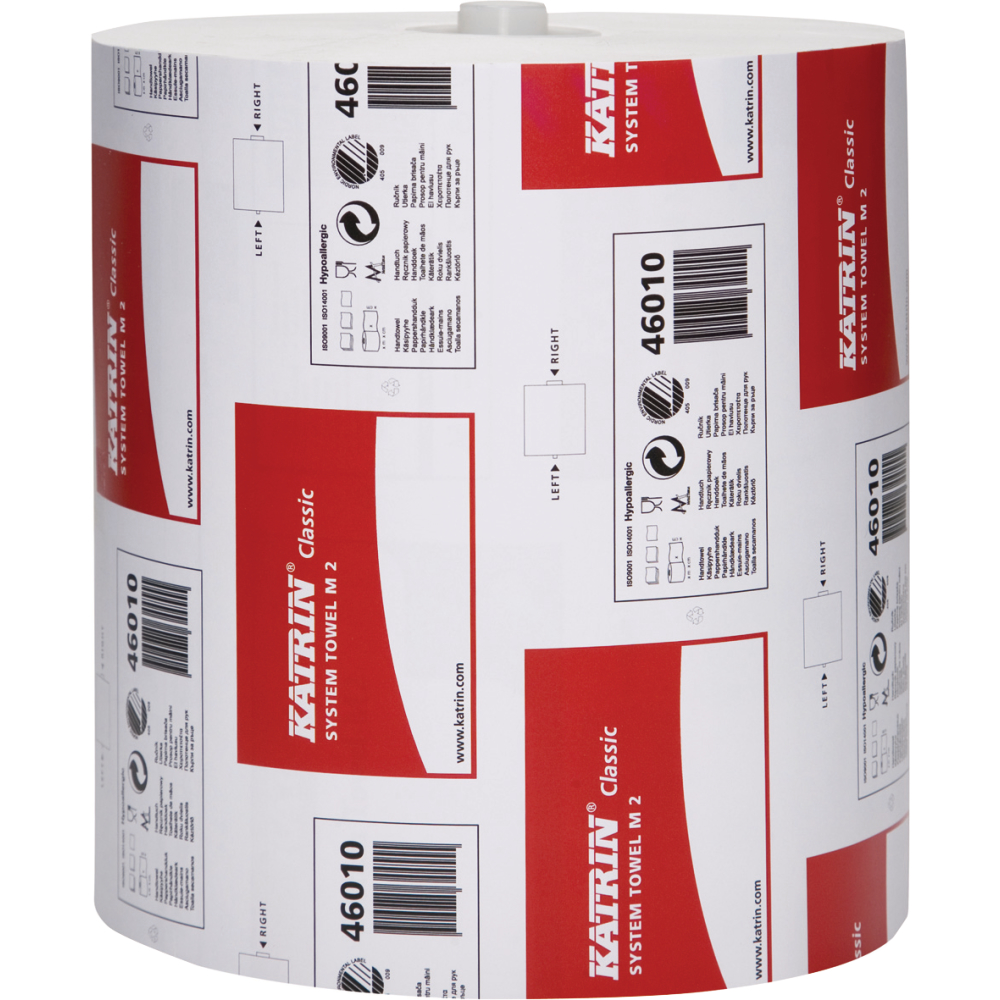 Handtuchrolle - 2-lagig Katrin-System 6 Rollen